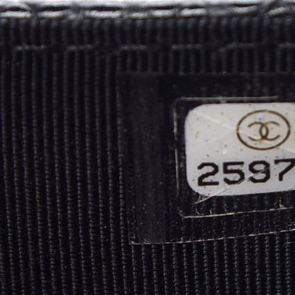 Chanel Caviar Quilted Flap Card Holder Black 8 of 11