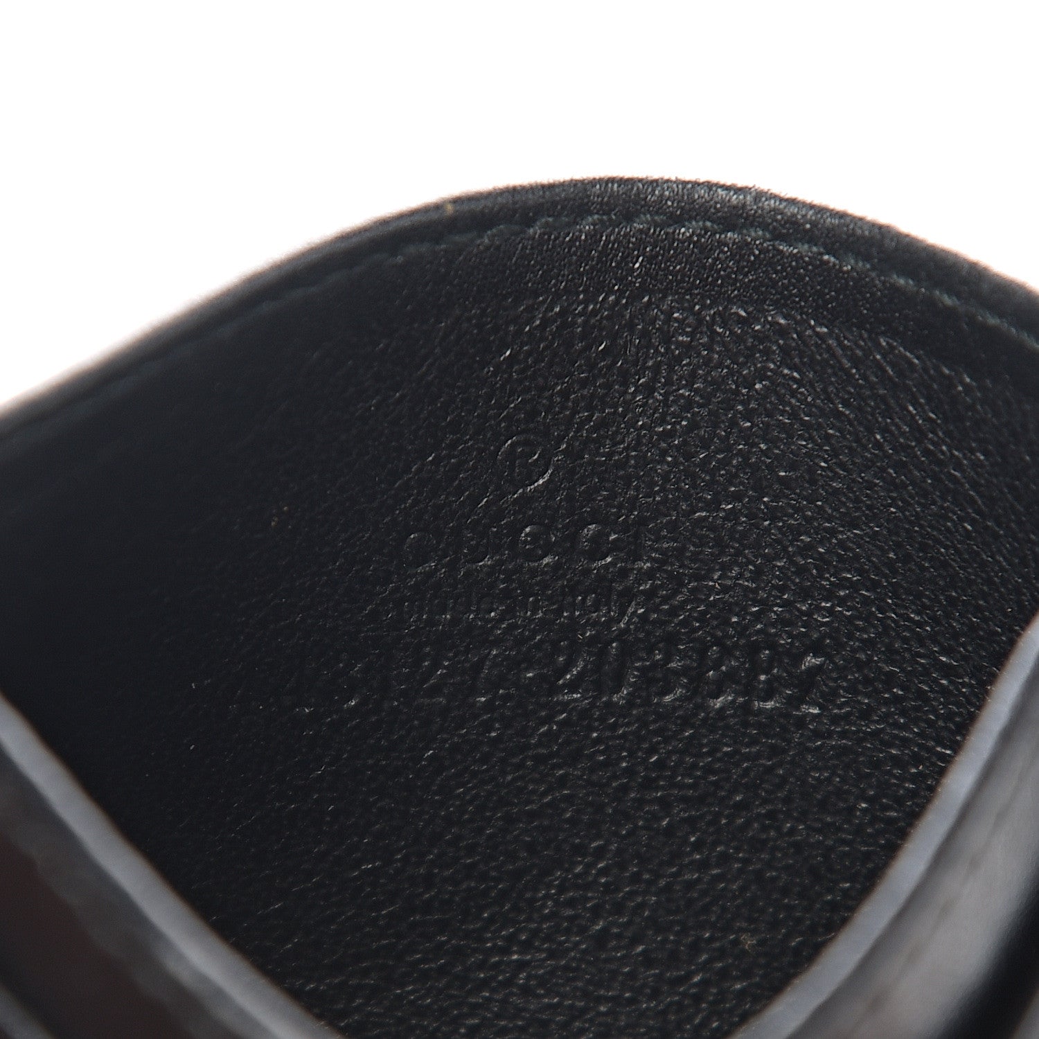 Gucci Calfskin Matelasse GG Marmont Card Holder Black 5 of 6