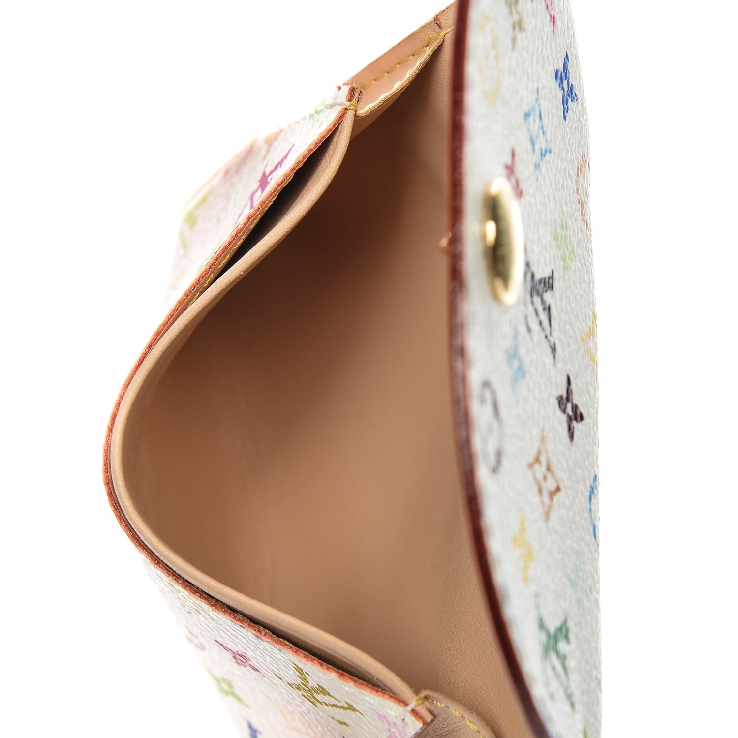 Louis Vuitton Monogram Multicolor Business Card Holder White 6 of 7