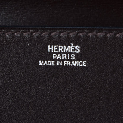 Hermes Box Medor 23 Clutch Chocolate 6 of 7