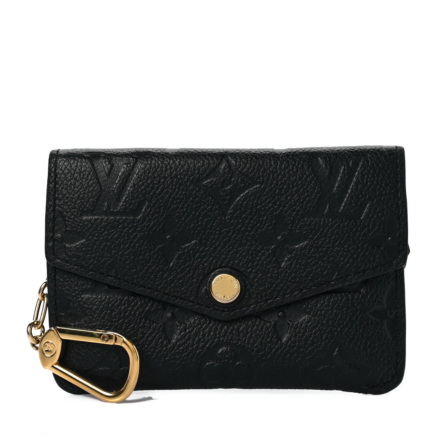 Louis Vuitton Empreinte Key Pouch Black 1 of 7