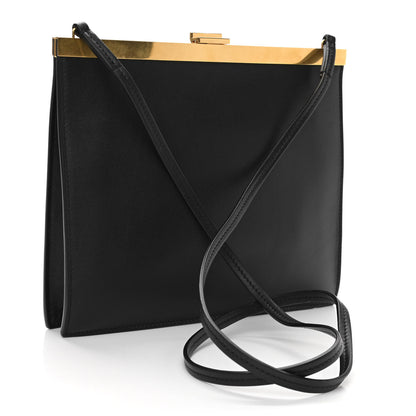 Celine Smooth Calfskin Mini Clasp Bag Black 3 of 10