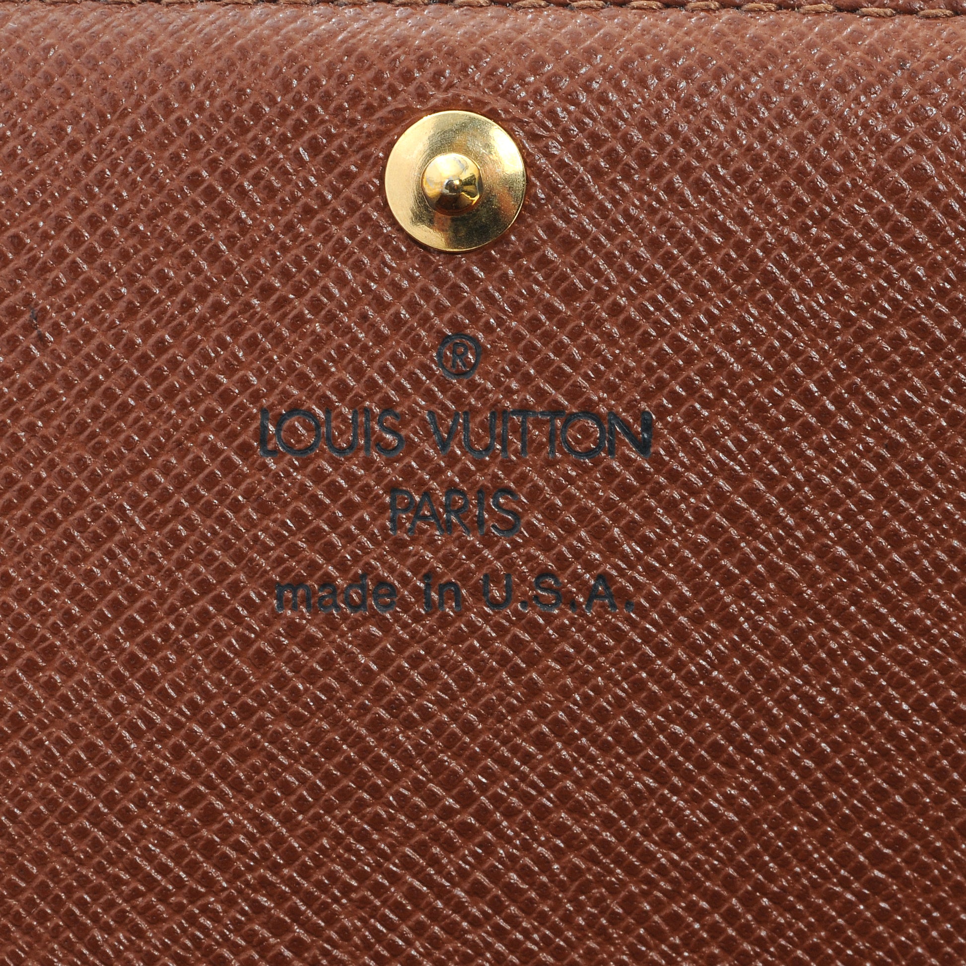 Louis Vuitton Monogram Porte-Monnaie Tresor Wallet 4 of 6
