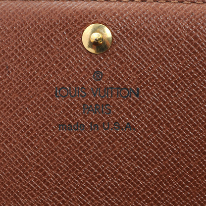 Louis Vuitton Monogram Porte-Monnaie Tresor Wallet 4 of 6