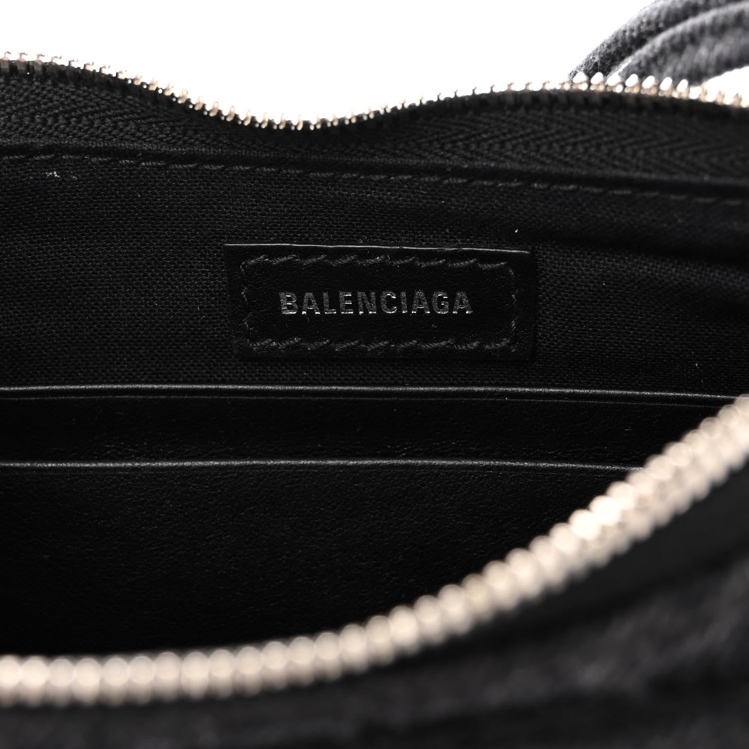Balenciaga Washed Denim BB Monogram Le Cagole Mini Purse With Chain Black 6 of 9