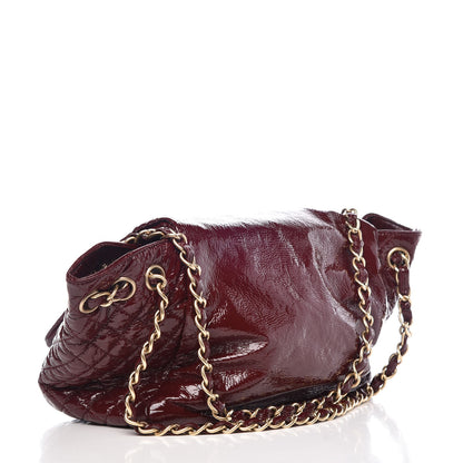 Chanel Vinyl Medium Rock and Chain Flap Bordeaux 3 of 9