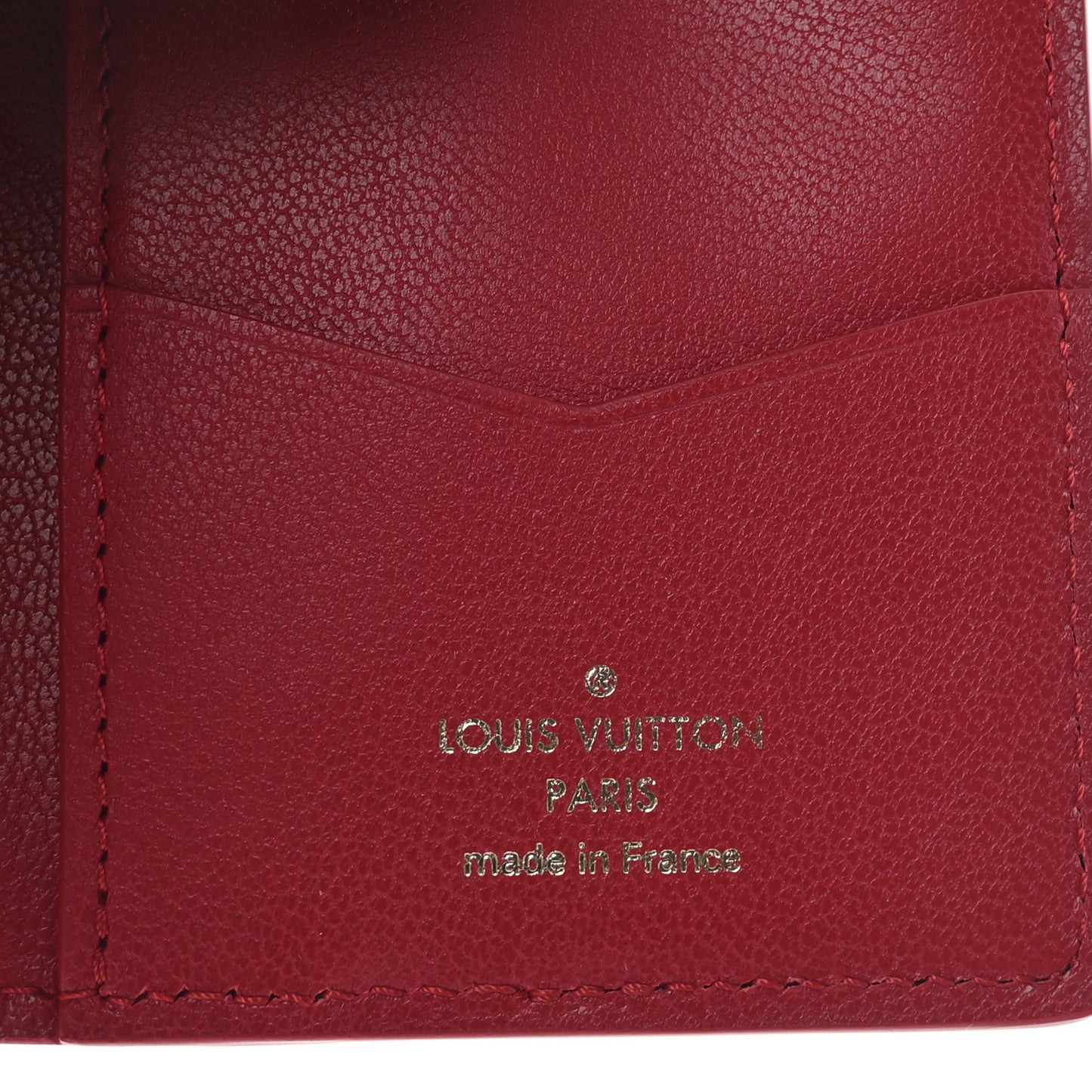 Crocodile Pocket Organizer Sahara Shiny Red