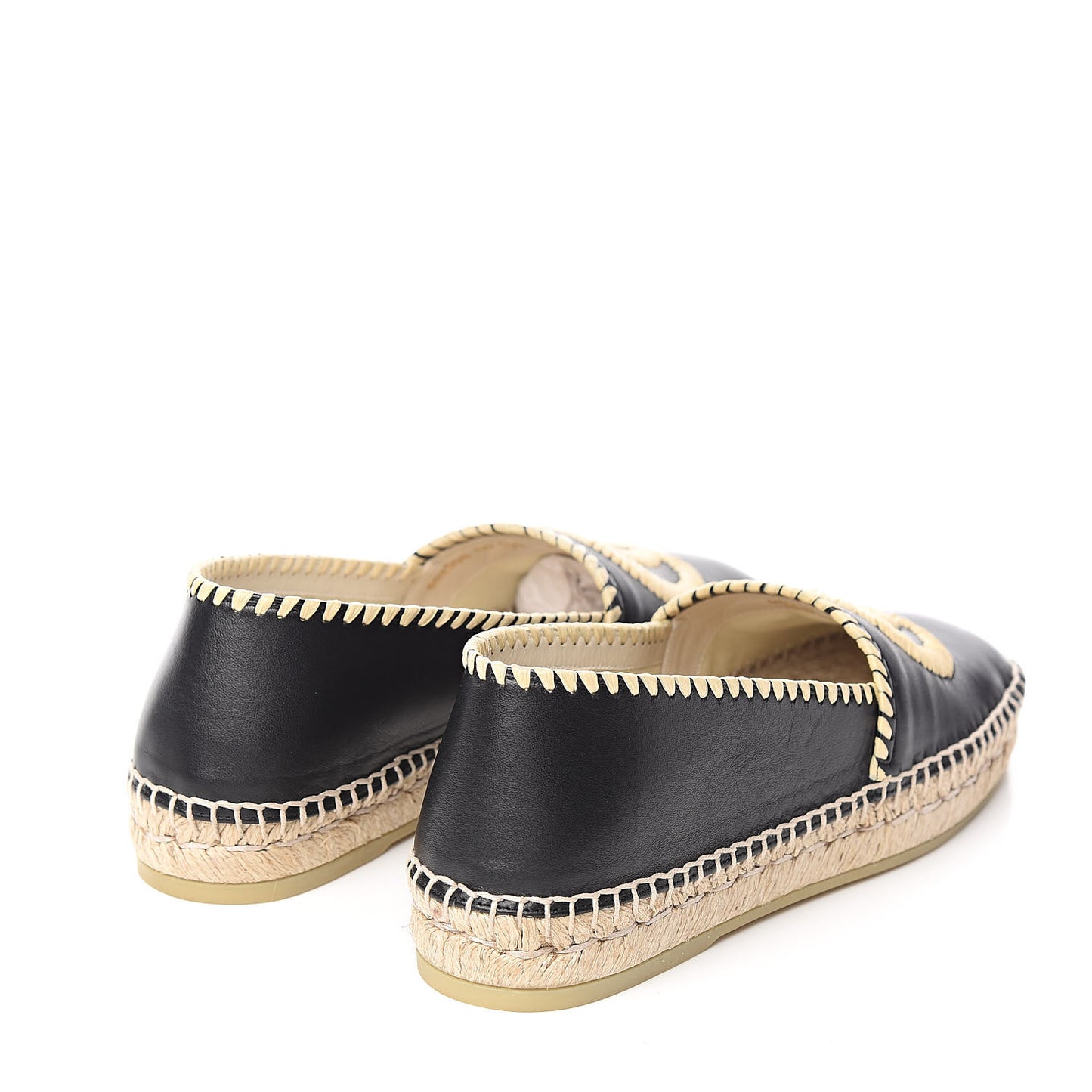 Nappa GG Marmont Espadrilles 36 Black
