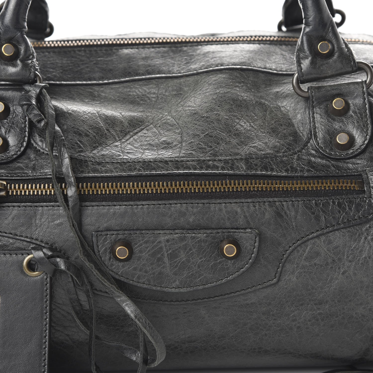 Balenciaga Agneau Classic Hardware Twiggy Anthracite 10 of 10