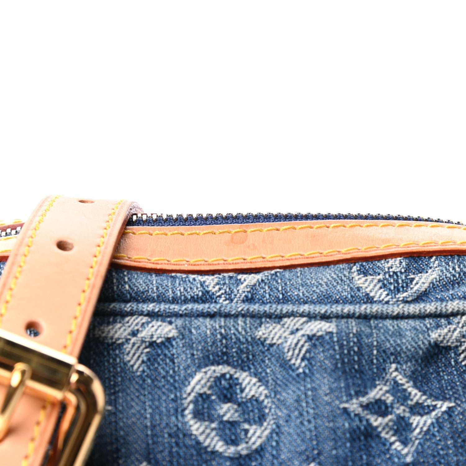 Louis Vuitton Denim Camera Bag Blue 8 of 9