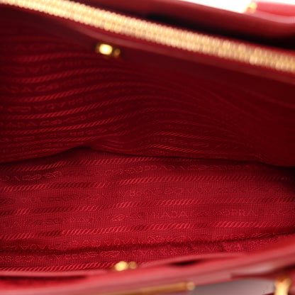 Prada Saffiano Lux Medium Tote Fuoco 7 of 11