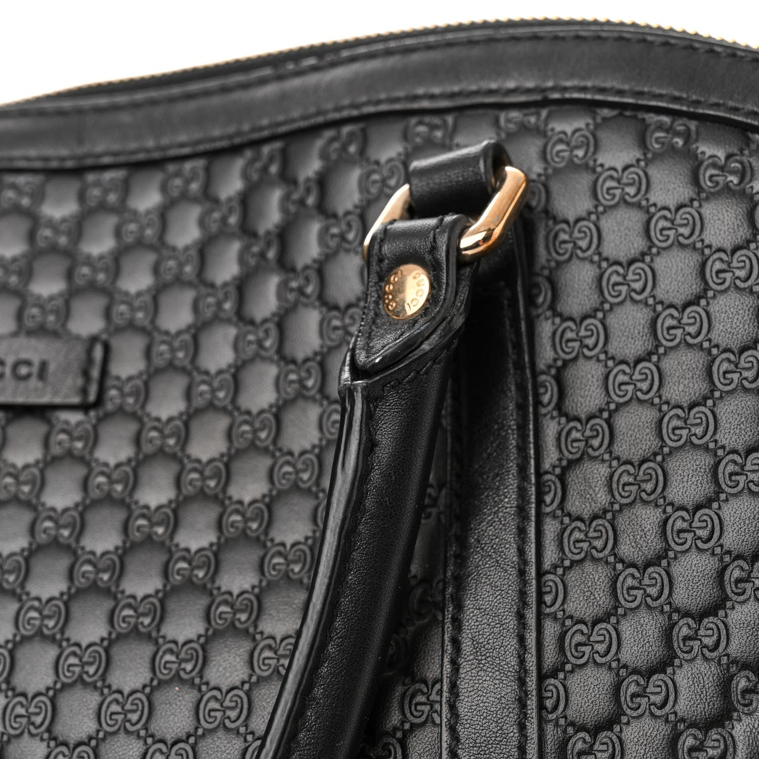 Gucci Soft Microguccissima Dome Satchel Black 14 of 15