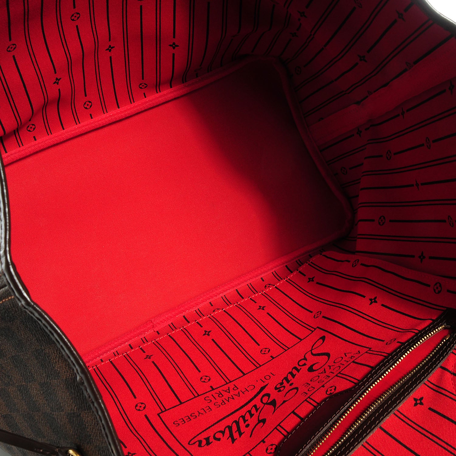 Louis Vuitton Damier Ebene Neverfull GM 5 of 7