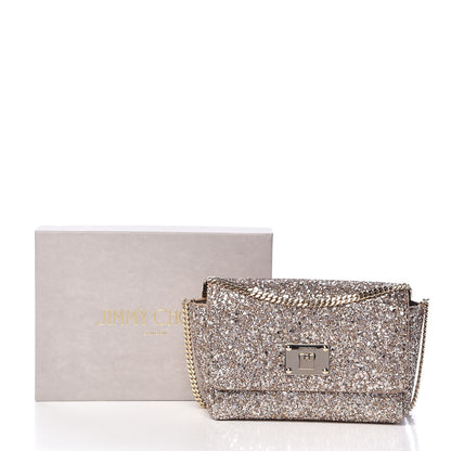 Jimmy Choo Glitter Mini Ruby Chain Crossbody Ruby 10 of 10