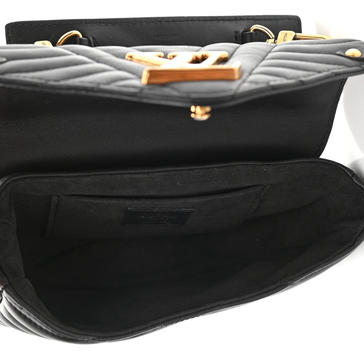 Louis Vuitton Calfskin New Wave Chain PM Black 5 of 11
