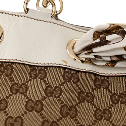 Gucci Monogram Large Positano Tote Off White 14 of 14