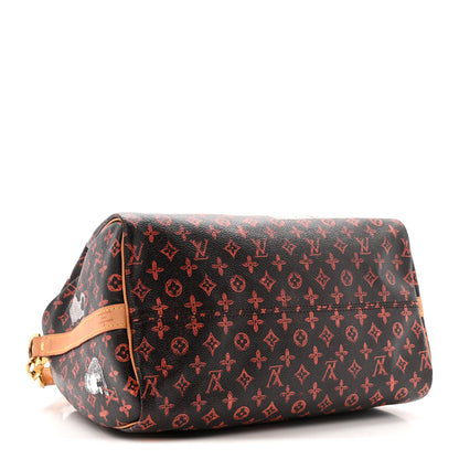 Louis Vuitton Catogram Speedy Bandouliere 30 Marron 4 of 15