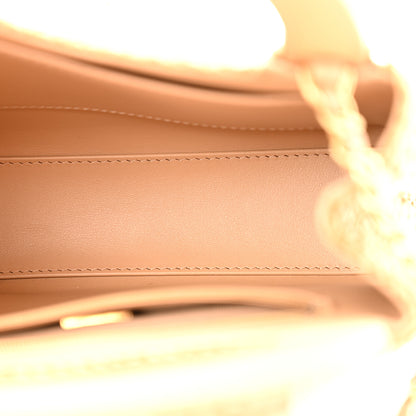 Chanel Braided Raffia Nano Kelly Flap Bag Dark Beige 5 of 14