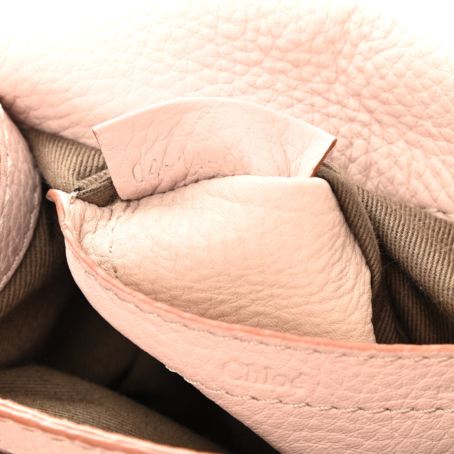 Chloe Calfskin Mini Marcie Round Crossbody Bag Blush Nude 7 of 11
