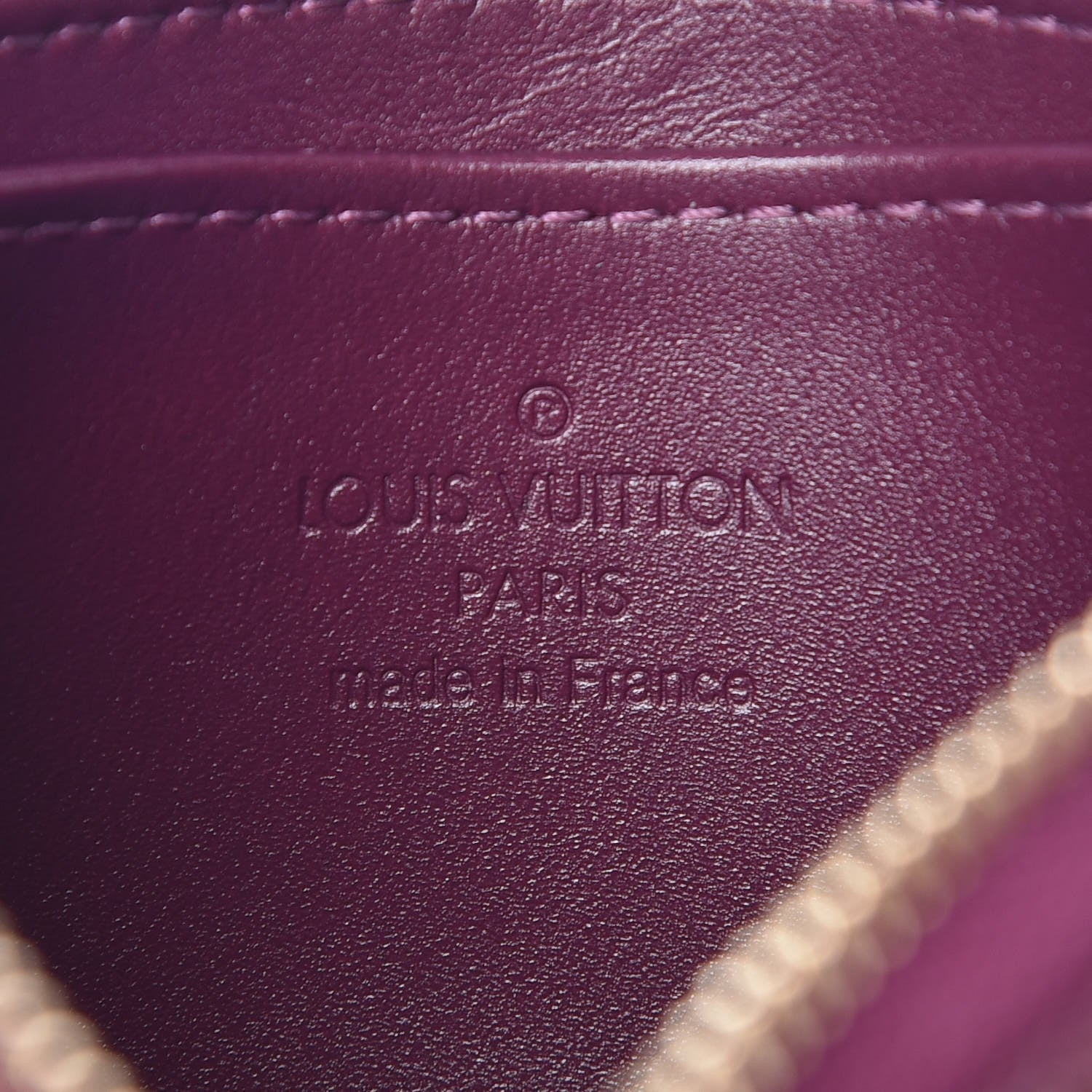Louis Vuitton Vernis Zippy Coin Purse Violet 6 of 8