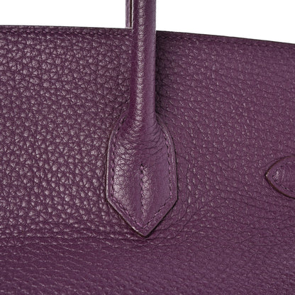 Hermes Fjord Birkin 35 Cassis 32 of 34