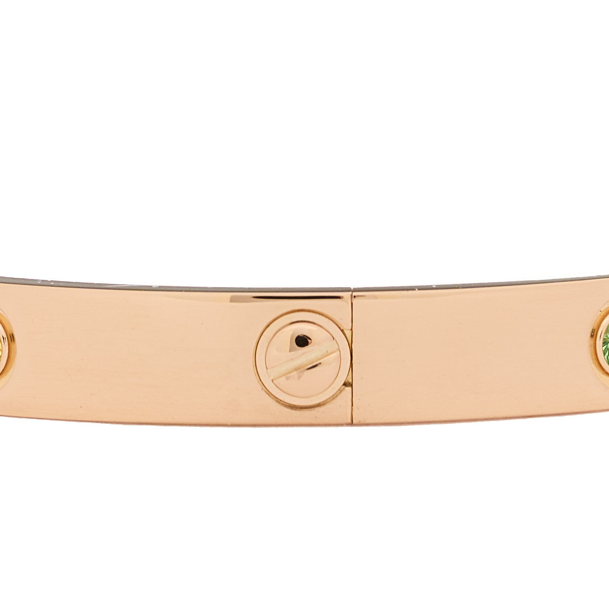 Cartier 18K Pink Gold Sapphire Garnet Amethyst LOVE Bracelet 18 5 of 9