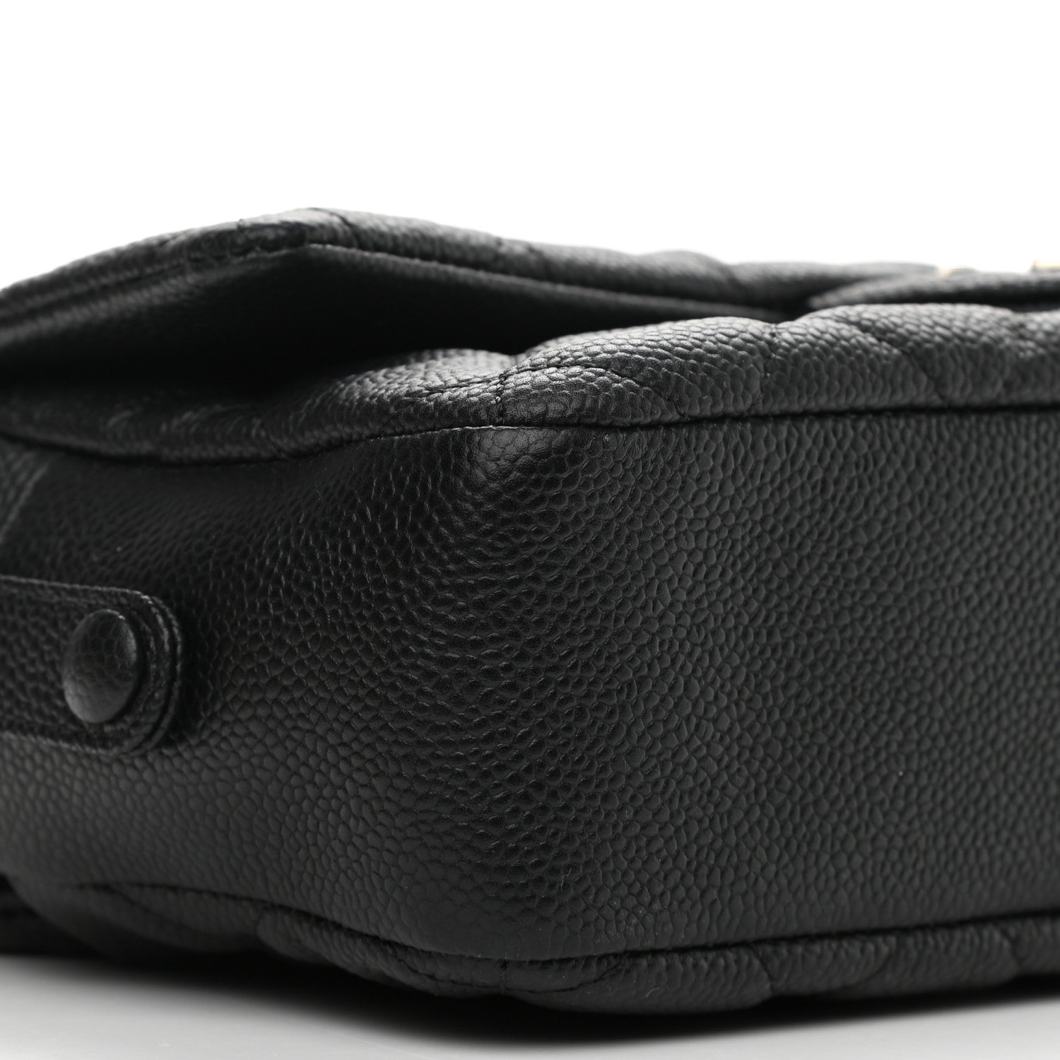 Chanel Caviar Quilted Medium Easy Flap Black 8 of 9