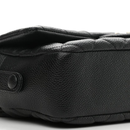 Chanel Caviar Quilted Medium Easy Flap Black 8 of 9