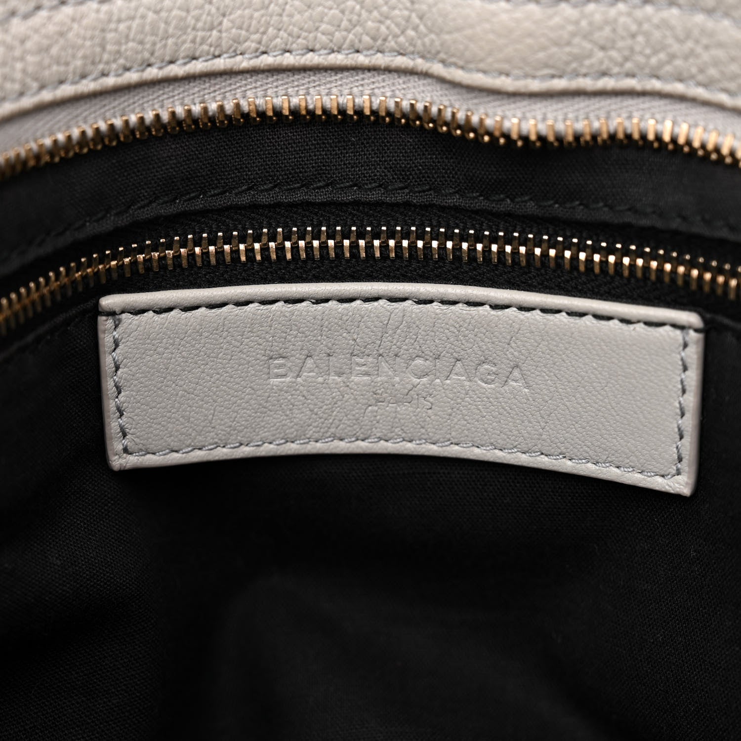 Balenciaga Chevre Gold Metallic Edge Hardware City Gris Glace 6 of 10