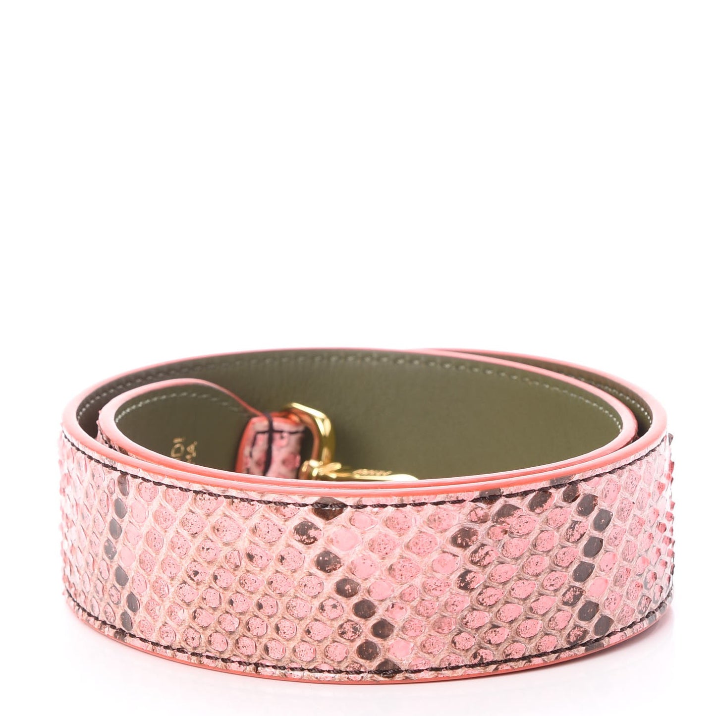 Shiny Python Vitello Dolce Strap You Lollypop Equatore