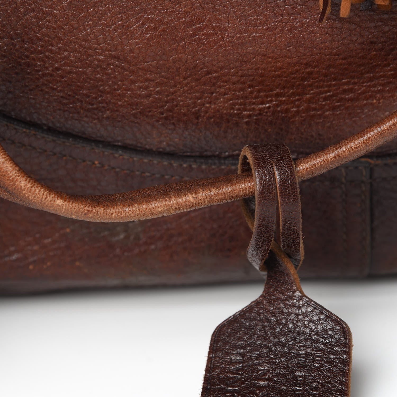 Prada Deerskin Tote Bruciato 17 of 19