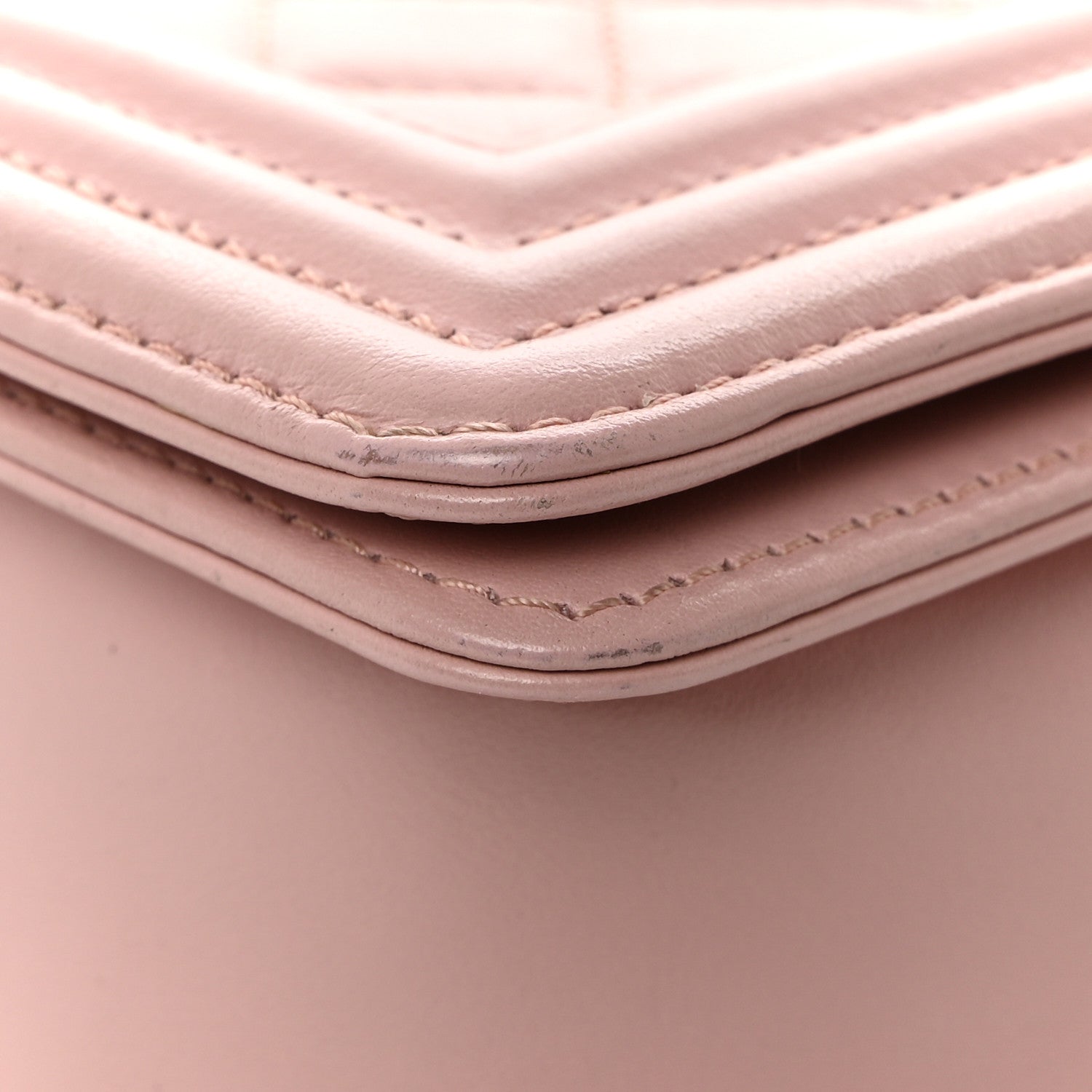 Chanel Calfskin Quilted Medium Boy Flap Light Pink 14 of 14