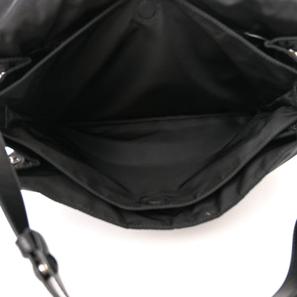 Prada Re-Nylon Vitello Padded Large Flap Shoulder Bag Black 6 of 13