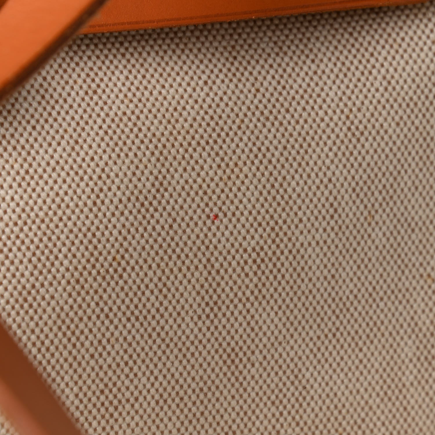 Hermes Toile Vache Calfskin Herbag 30 PM Backpack Natural 13 of 17