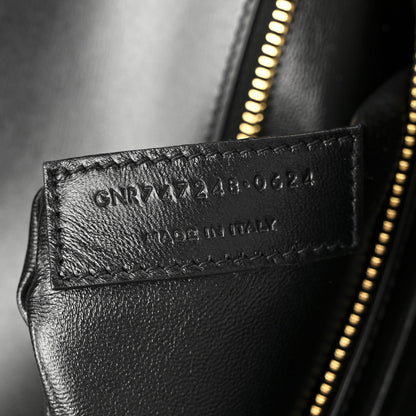 Saint Laurent Pony Hair Calfskin Manhattan Top Handle Black 7 of 14