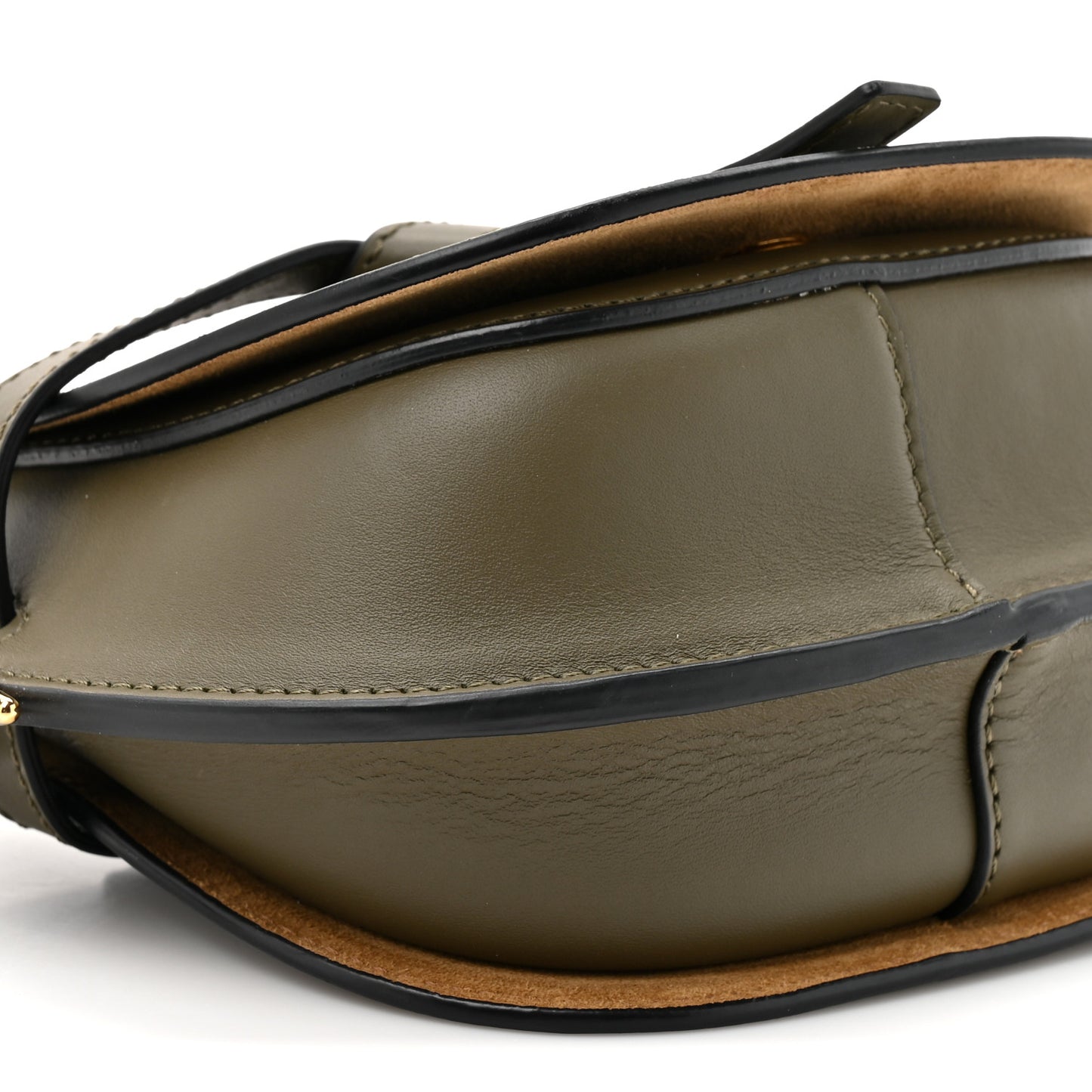 Calfskin Jacquard Mini Gate Dual Bag Autumn Green