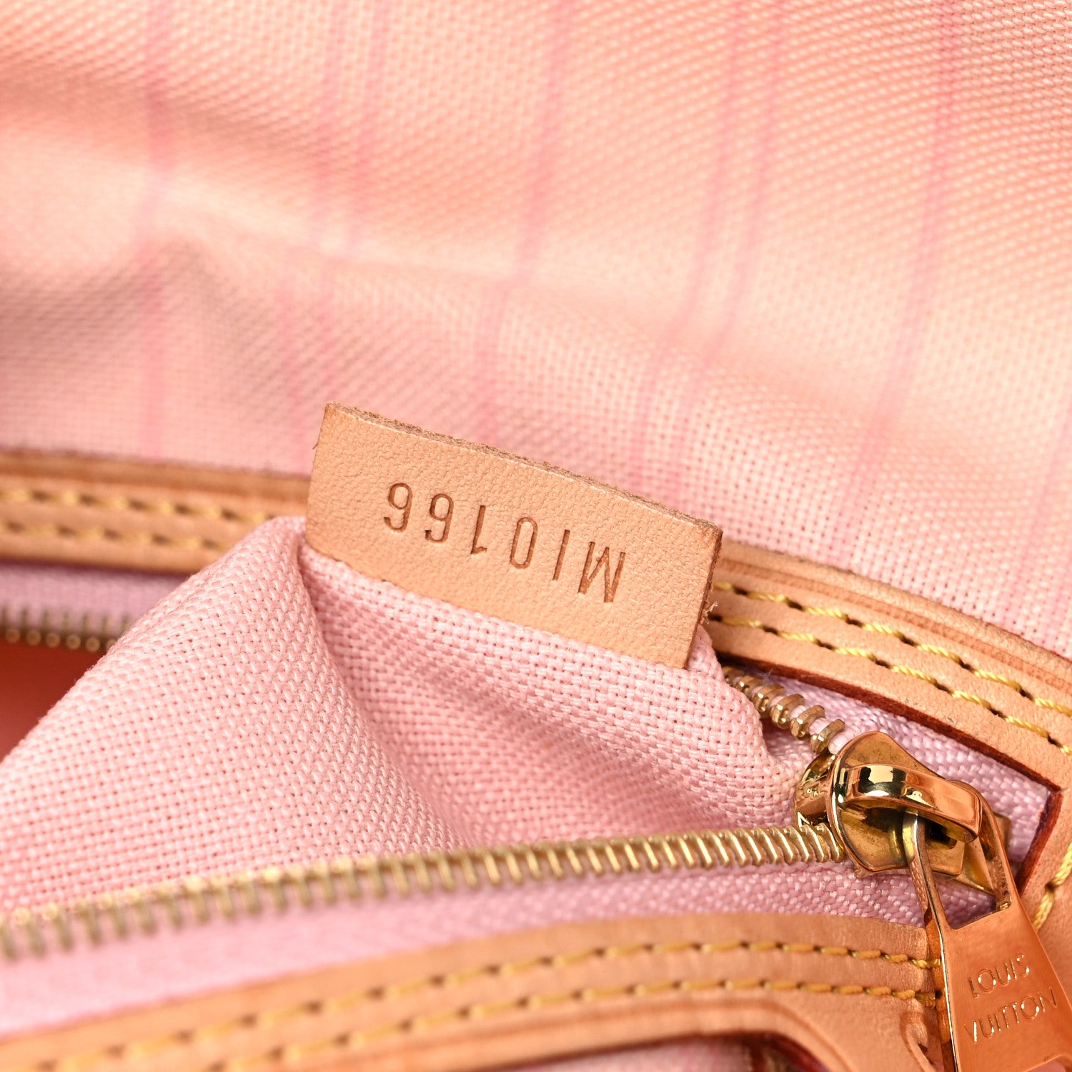 Louis Vuitton Damier Azur Delightful MM Rose Ballerine 7 of 22