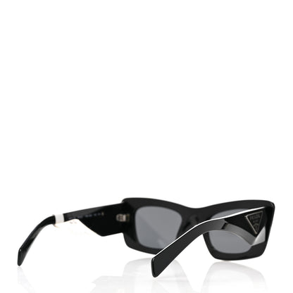 Prada Acetate Symbole Sunglasses SPR 13Z Black 4 of 6