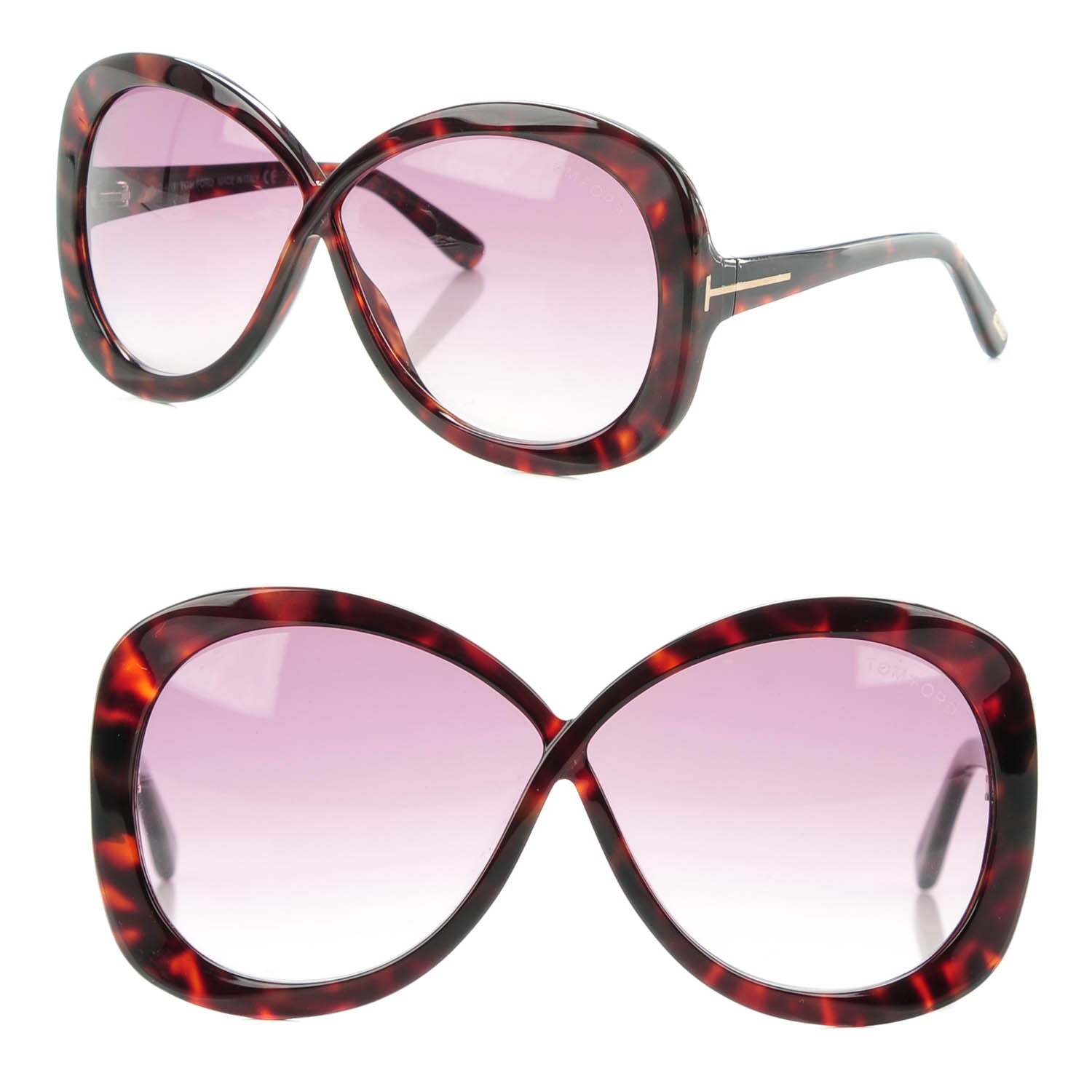 Tom Ford Margot Sunglasses TF226 Tortoise 1 of 7