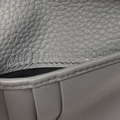 Christian Dior Grained Calfskin CD Icon Bifold Wallet Deep Grey 7 of 7