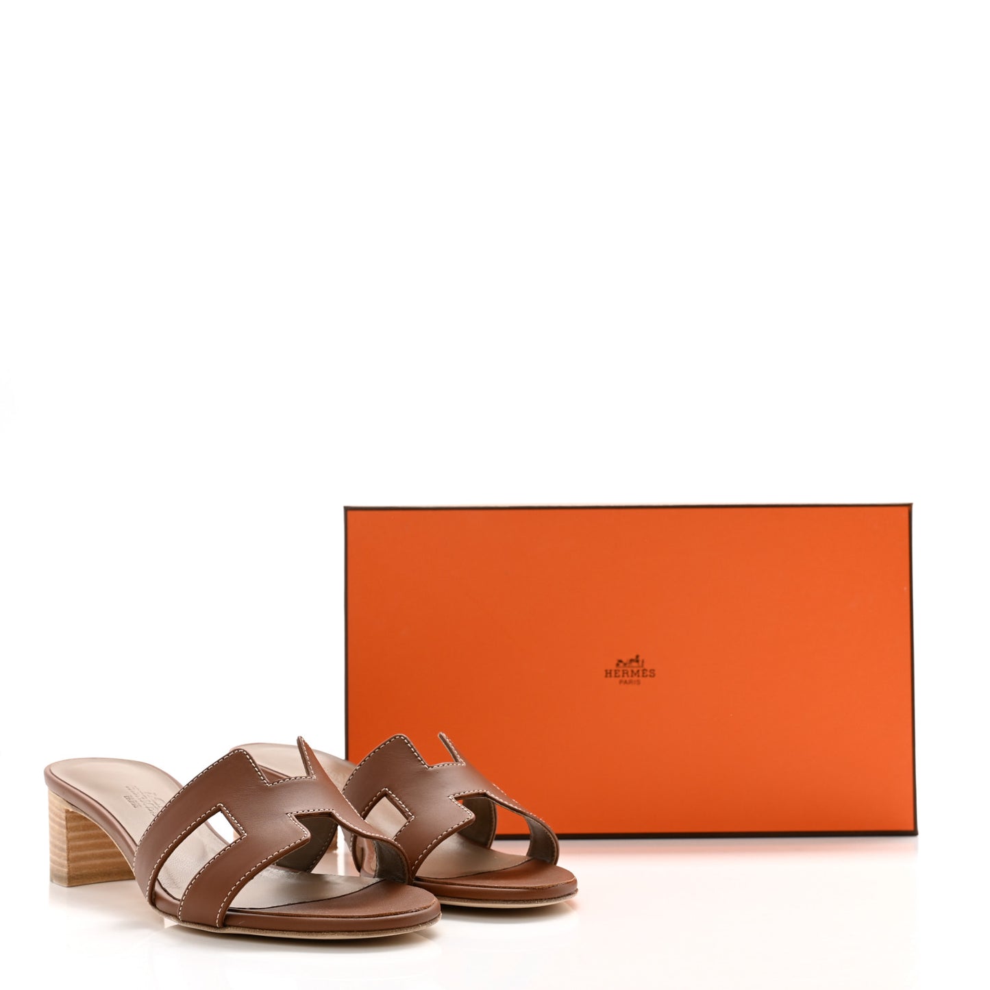 Calfskin Oasis Sandals 35.5 Gold