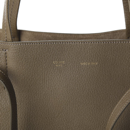 Celine Soft Grained Calfskin Small Belt Cabas Phantom Taupe 5 of 8