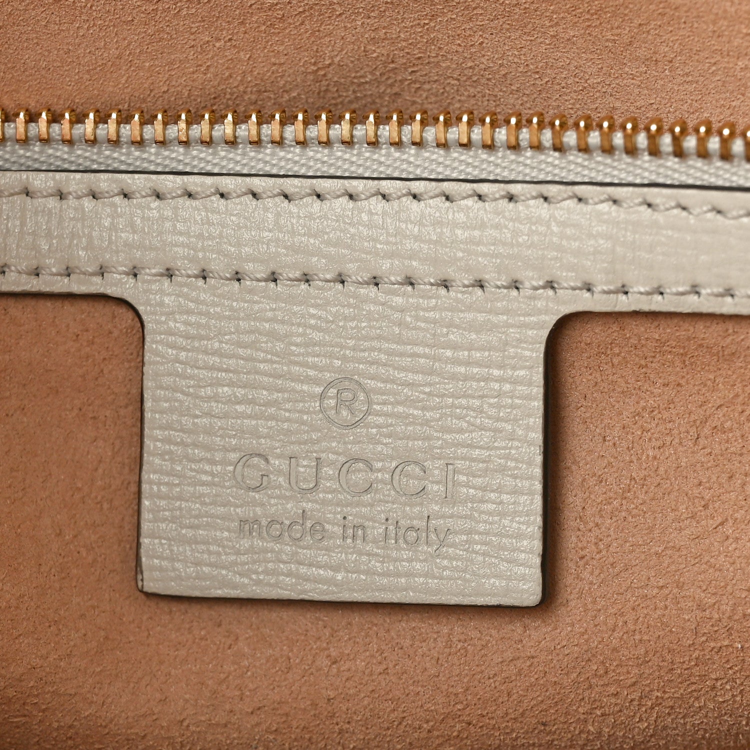 Gucci GG Supreme Monogram Small Horsebit 1955 Shoulder Bag Beige Mystic White 6 of 10