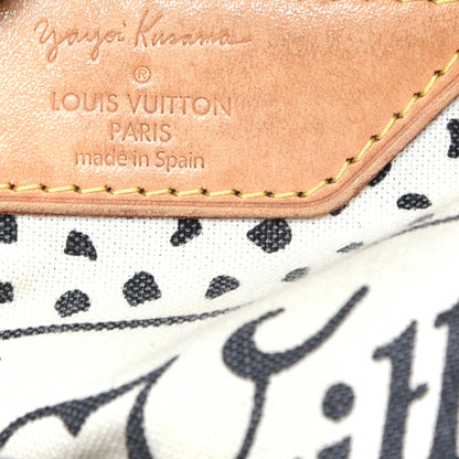Louis Vuitton Monogram Kusama Waves Neverfull MM White 6 of 9