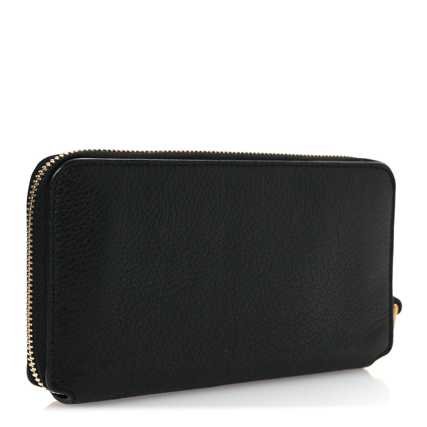 Chloe Grained Calfskin Marcie Long Zip Around Wallet Black 3 of 9