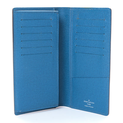 Louis Vuitton Epi Brazza Wallet Cyan 5 of 8