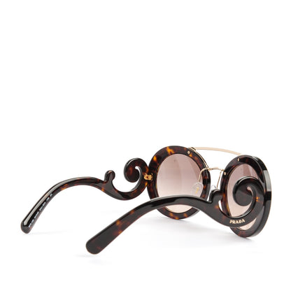 Prada Baroque Sunglasses SPR 13S Havana 3 of 6
