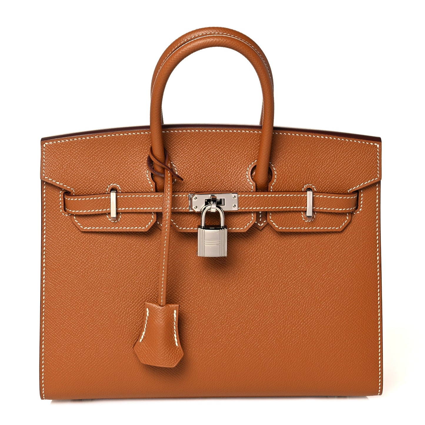 Madame Calfskin Birkin Sellier 25 Gold