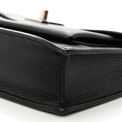 Louis Vuitton Soft Calfskin My Lockme Pochette Black 9 of 10