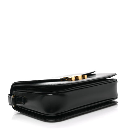 Celine Shiny Calfskin Medium Triomphe Black 4 of 8